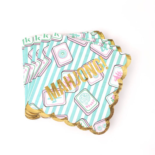 Mahjong Cocktail Napkin