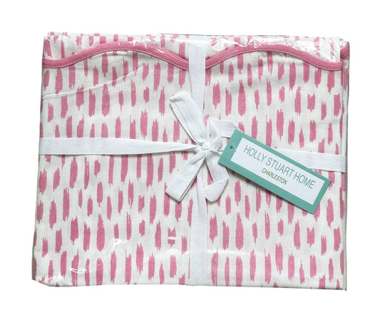 PINK MAHJONG GAME TABLECLOTH