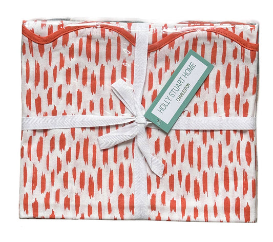 ORANGE MAHJONG GAME TABLECLOTH