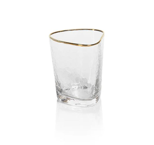 Aperitivo Triangular Double Old Fashioned Glass - Clear