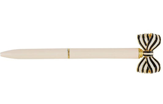 Striped Bow Pen
