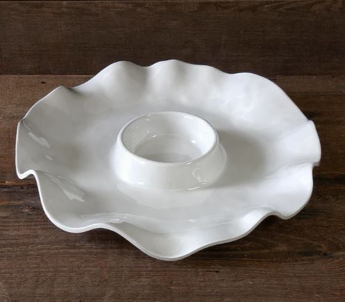 VIDA Havana Chip & Dip White