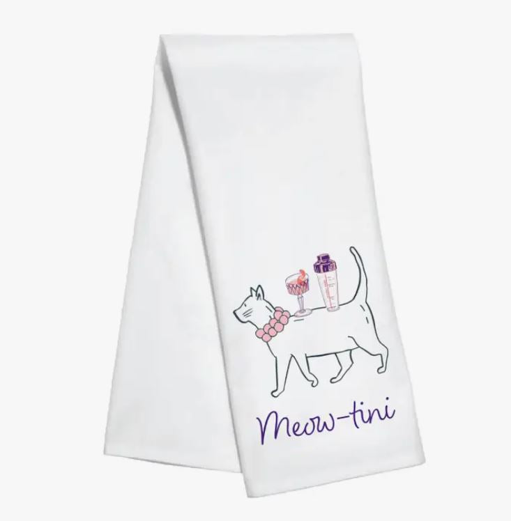 Meow-Tini Towel