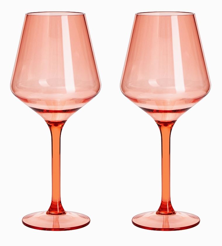 Acrylic Floating Wine Glass