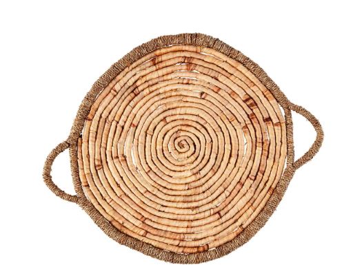 Round Woven Tray