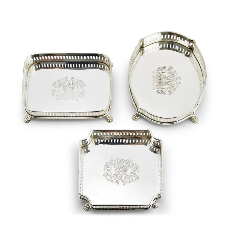 Galway Engraved Gallery Tray Assorted