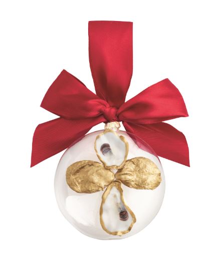 Cross Oyster Ornament