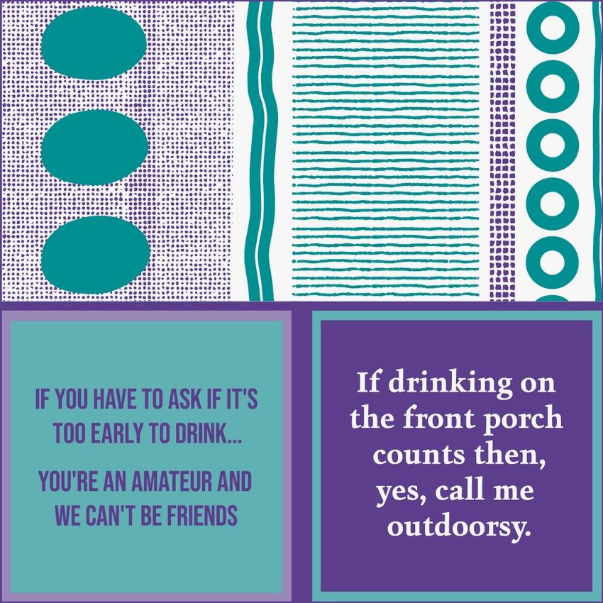 Outdoorsy Cocktail Napkins