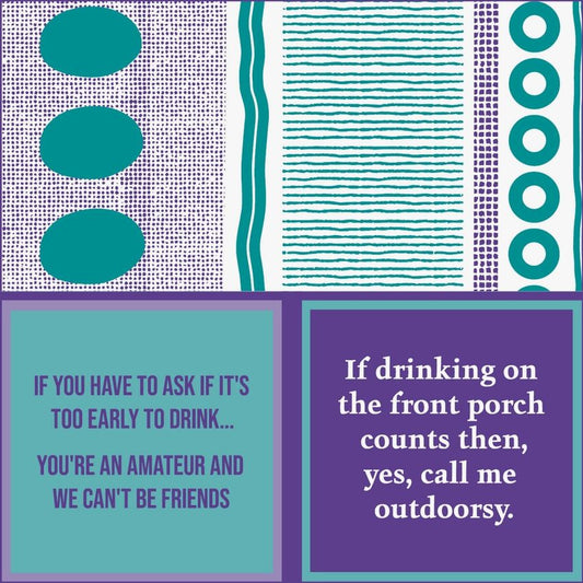 Outdoorsy Cocktail Napkins