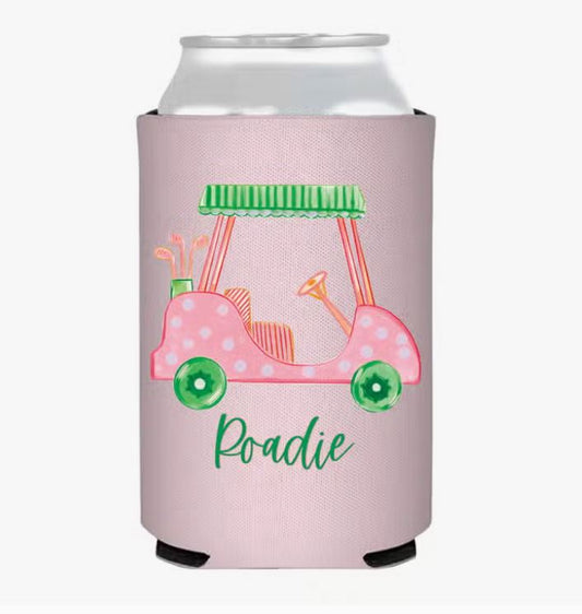 Koozie - Girlie Golf Cart