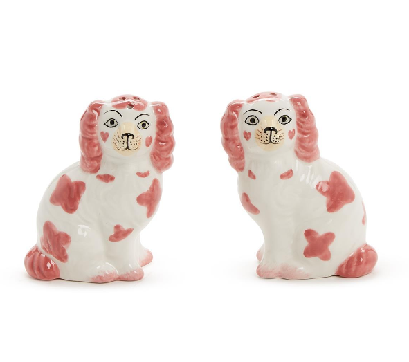 Staffordshire Dog Salt and Pepper Shaker Set