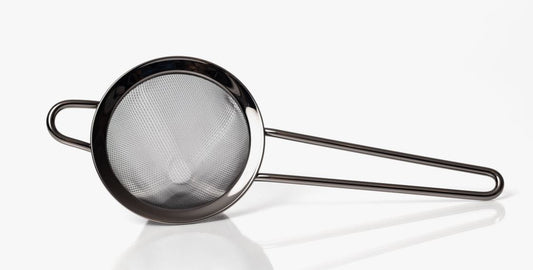 Fine Mesh Strainer - Gunmetal Black