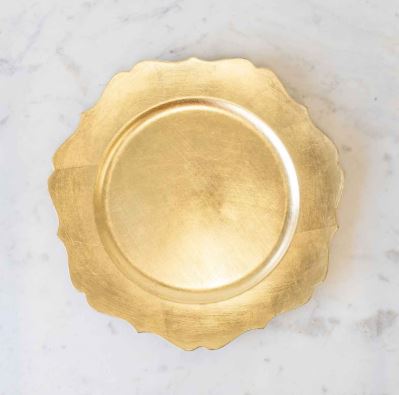 Cartouche Charger in Gold