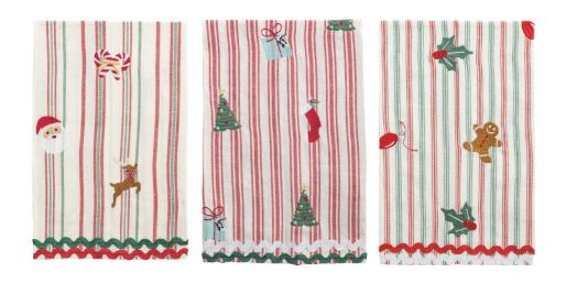 Embroidered Christmas Paw