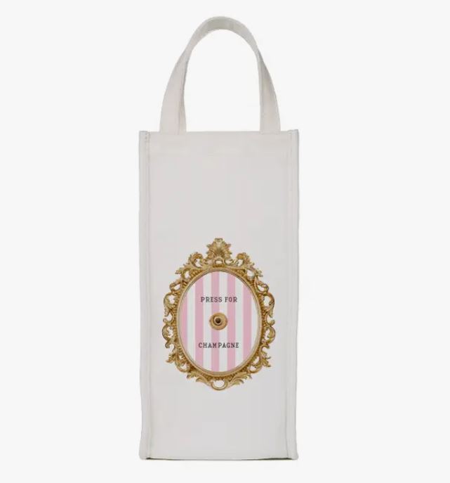 Press For Champagne Wine Bag