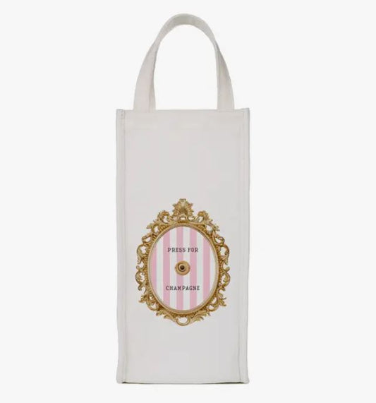 Press For Champagne Wine Bag