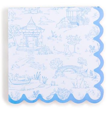 Animal Toile Cocktail Napkin