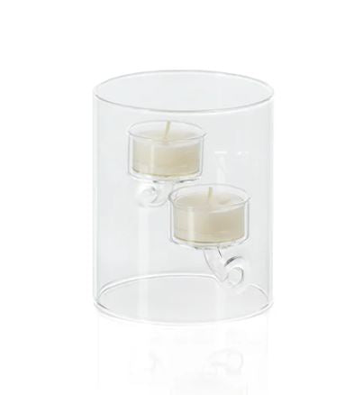 Suspended Glass Tealight Holder