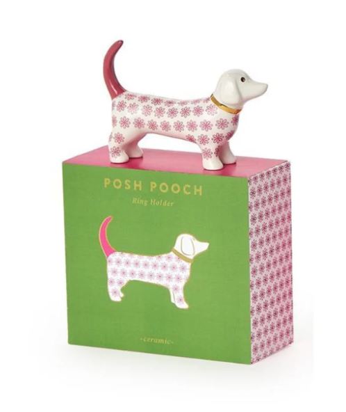 Dog Lover Ceramic Ring Holder