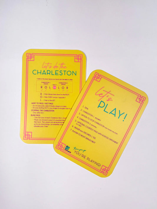 Yellow Mahjong Tile Shufflers