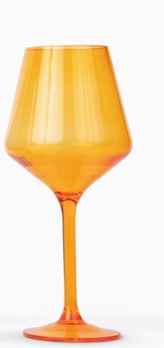 Acrylic Floating Wine Glass