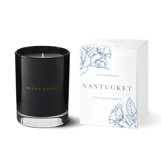 Nantucket Teak & Rose Candl