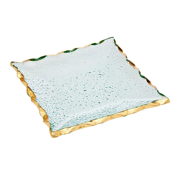 Harper Square Glass Tray