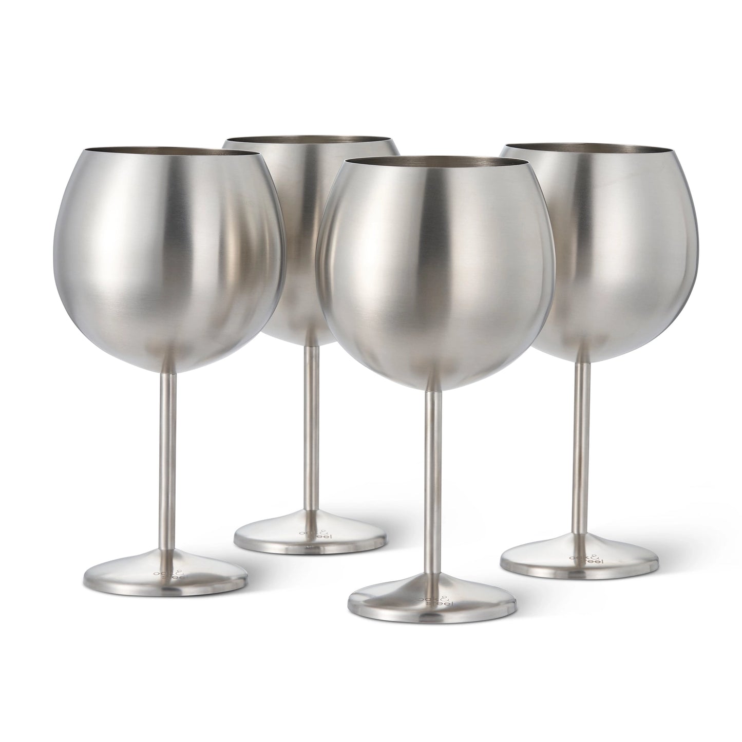 Matte Silver Gin Glass
