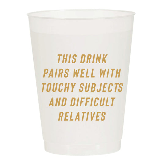 This Drink Pairs Well Cups