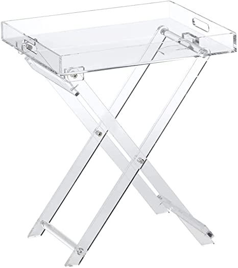 Skye Acrylic Tray Table
