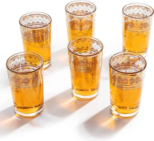 Clear Moroccan Tea Glass