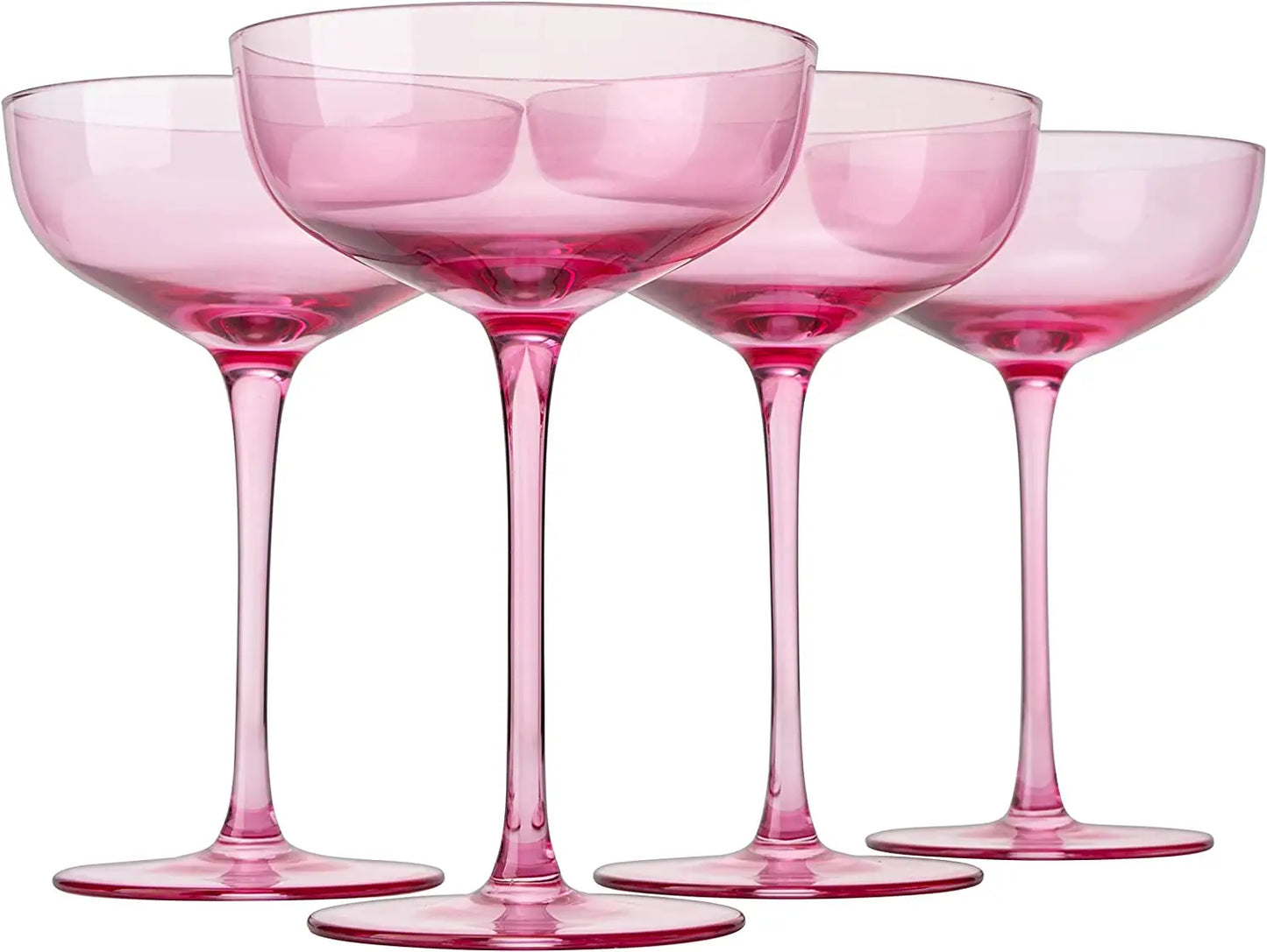 Colored Coupe Glass