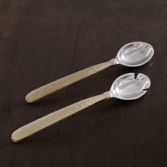 Georgina Salad Servers (Gold)