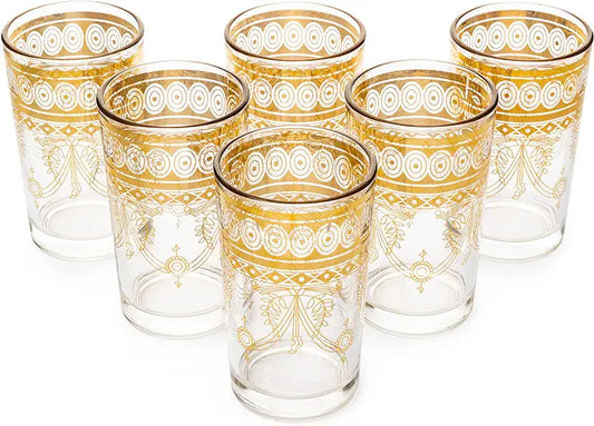 Clear Moroccan Tea Glass