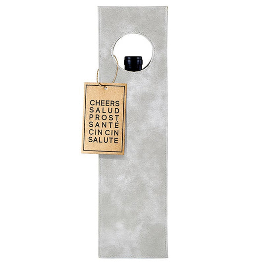 Vegan Leather Wine Bag