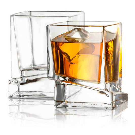 Carre Square Whiskey Glasses