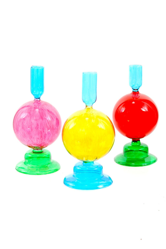 Colorblock Orb Candlestick