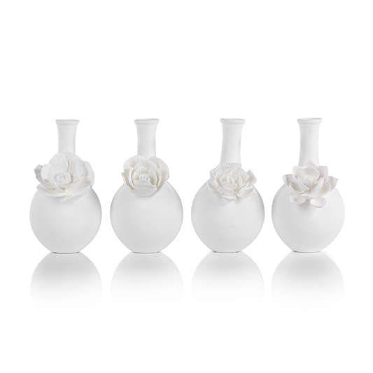 White Porcelain Bud Vase