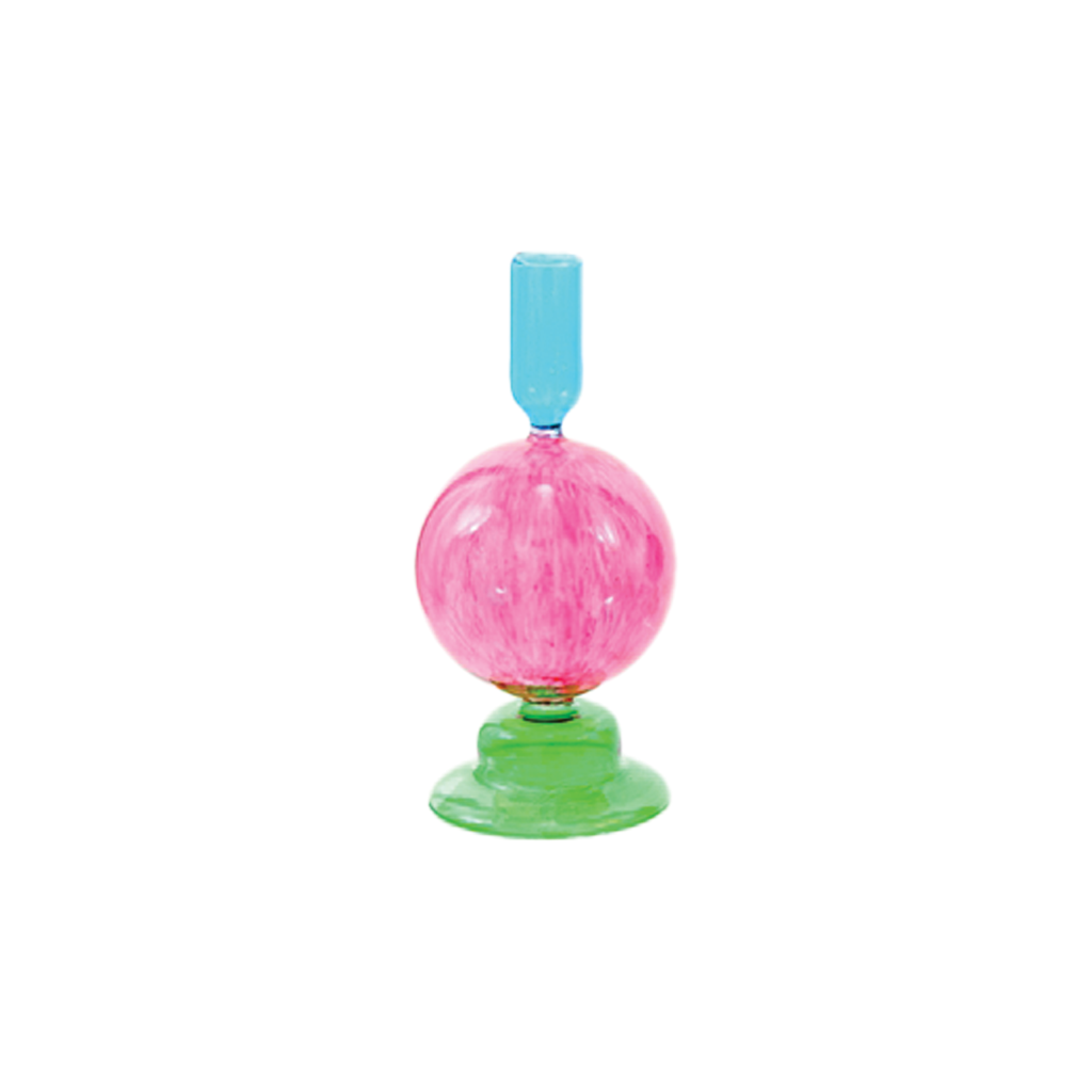 Colorblock Orb Candlestick
