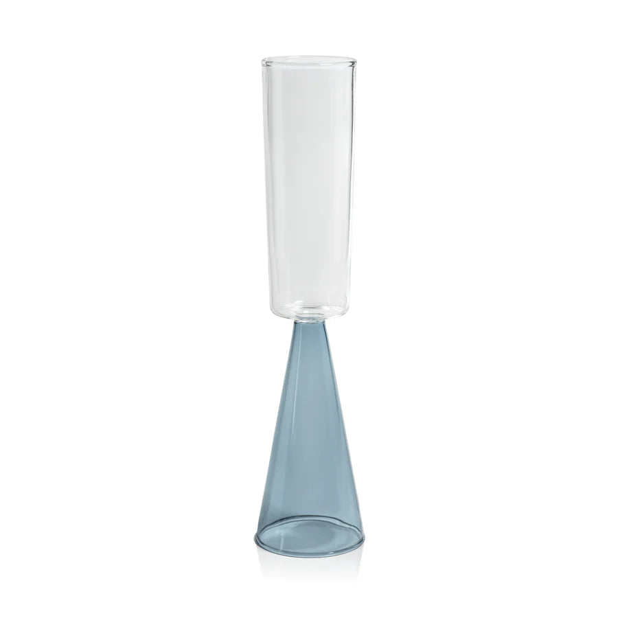 Veneto Blue Champagne Flute
