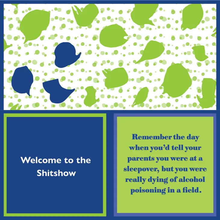 Alcohol Poisoning/Shitshow Cocktail Napkins