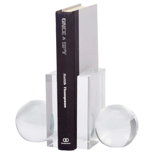 Crystal Ball Bookends