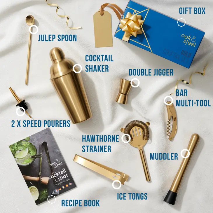 9 Piece Cocktail Box Set