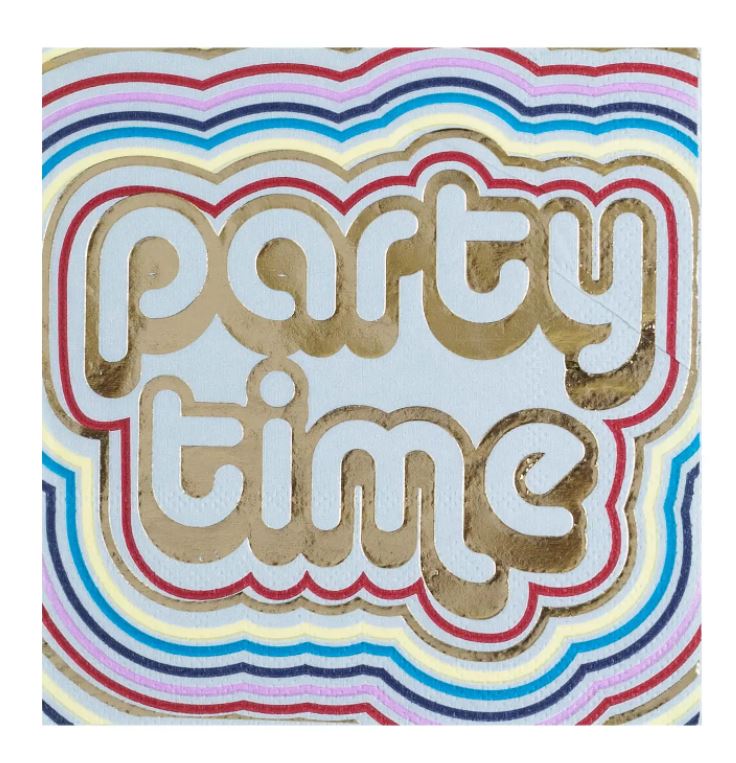 Party Time Cocktail Napkins