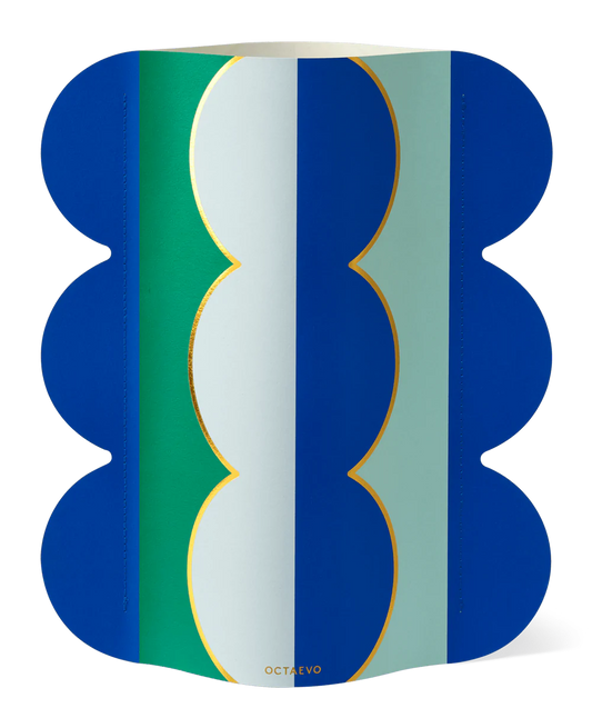 Riviera Wave Paper Vase - Large