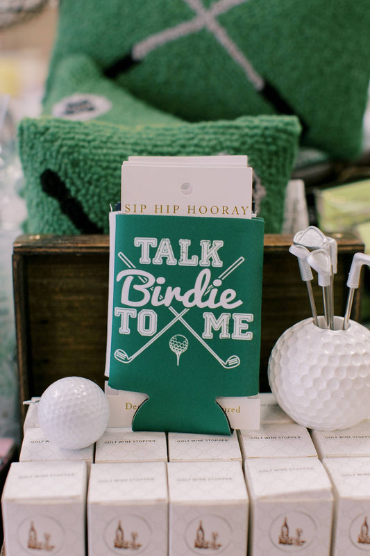 Talk Birdie To Me Golf Masters Koozie