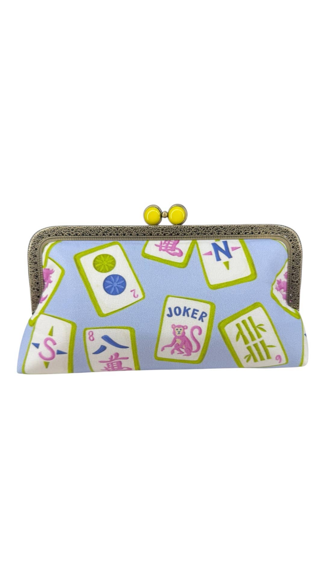 Kiki & Syds MIDI Clutch Purse - Blue