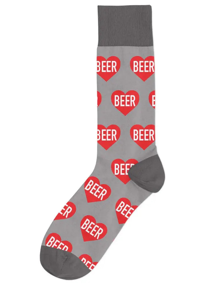 I Love Beer Socks