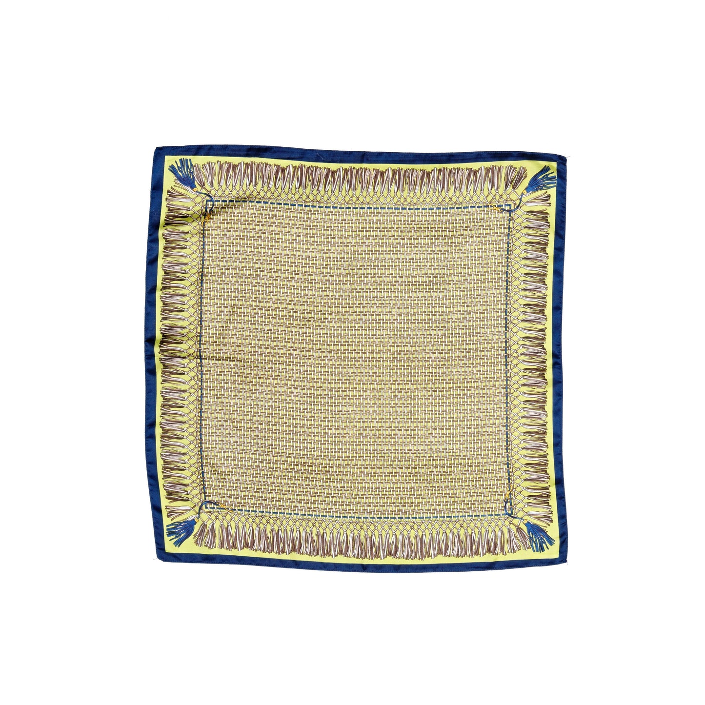 Tassel Print Silky Bandana
