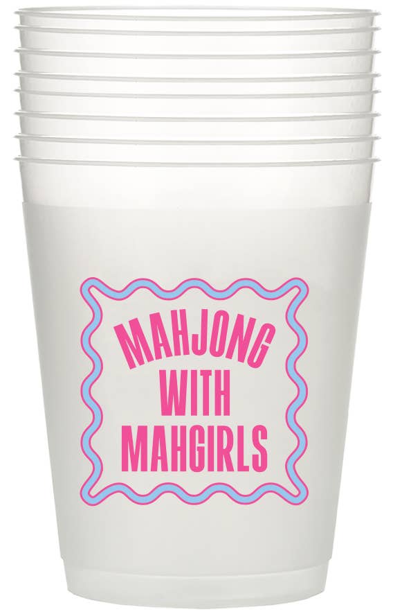 Mahjong Frost Flex Cups | Mahj With Mahgirls